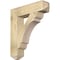 Ekena Millwork Olympic Craftsman Rough Sawn Bracket, Douglas Fir, 6"W x 28"D x 32"H BKT06X28X32OLY04RDF - alternate 1